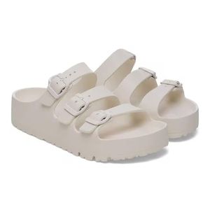 Sandales compensées unisexe à triple boucle en EVA imperméable, style liège, pour l'<span class=keywords><strong>été</strong></span> – Chaussures tendance pour hommes et femmes - Product Image 5