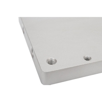 Plaque de refroidissement d'eau liquide en aluminium de refroidissement de plaque froide liquide personnalisée pour dispositif de refroidissement électronique