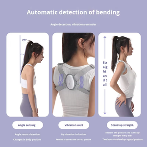 Appareil de correction de posture avec système de notification par vibration pour aider à <span class=keywords><strong>redresser</strong></span> <span class=keywords><strong>le</strong></span> <span class=keywords><strong>dos</strong></span> et prévenir les douleurs au cou causées - Product Image 6