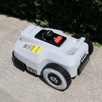 Tondeuse à gazon robotisée sans fil à recharge automatique avec limites virtuelles, transmission intégrale, faible bruit, L1500, capacité de zone de travail 2000 m²