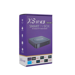 กล่องสมาร์ทมีเดีย4K K3 XS97 ALLWINNER H313แอนดรอยด์10 GB RAM 8GB <span class=keywords><strong>ROM</strong></span> รองรับการปรับแต่ง OEM - Product Image 4