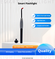 Lampe de poche dentaire intelligente, lumière d'inspection buccale, détecteur d'examen des dents et des parodonties pour les soins dentaires