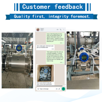 Medidor de Flujo Electromagnético Sanitario para Leche, Productos Lácteos y Bebidas, Sistema de Llenado de Líquidos, Acero Inoxidable, OEM