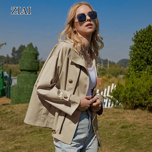 Outillage grandes poches brillant imperméable coton manteau profil <span class=keywords><strong>mi</strong></span>-<span class=keywords><strong>long</strong></span> épaissi coupe-vent femmes - Product Image 6