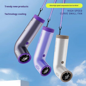 Ventilateur portable sans pales en plastique Turbo 2026, haute vitesse, rechargeable, pour la maison, la voiture et l'extérieur, tension 5V - Product Image 3