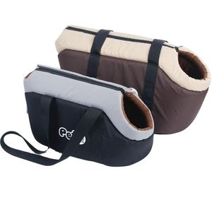 Üretici toptan kış rahat yumuşak taşınabilir yavru kedi köpek için evcil hayvan taşıyıcı moda örgü sırt çantası hayvan düğmesi açık - Product Image 1