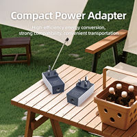 Adaptateur secteur Starlink 60W avec prise UK, protections de sécurité, compact, certifié FC CE RoHS pour Starlink Mini/Gen3