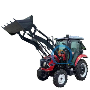 Tractor agrícola con cargador frontal, retroexcavadora, pala, rueda, tractor, granja usada <span class=keywords><strong>para</strong></span> la venta - Product Image 4