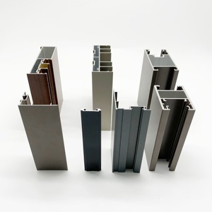 Profil de fenêtre en aluminium professionnel Profilé en aluminium extrudé <span class=keywords><strong>pour</strong></span> fenêtres Section de matériau de cadre de porte - Product Image 3