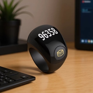 Wholesale Muslim <b>Digital</b> Smart Ring Zikr Ring Smart Tasbih Counter QB809 Zikr Ring - Product Image 1