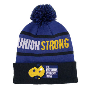 Handcrafted <strong>Men</strong> <strong>s</strong> Knit Pom Cuffed Logo <strong>Beanie</strong> Custom Jacquard Knitted Winter <strong>Hat</strong> With Pom Pom - Product Image 3