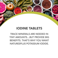 Marque privée Iodure de potassium 150 Mcg Supplément de soutien pour la thyroïde Soutient la santé respiratoire Comprimés d'iodure de potassium Iosat