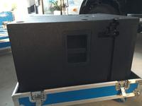 Sistema de Line Array Activo Profesional de Madera con Altavoz de Neodimio de 12 Pulgadas y 800W para Escenario y Audio Profesional