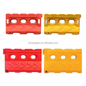 Barrière de sécurité en plastique remplie d'eau, blocage <span class=keywords><strong>routier</strong></span> pour la construction - Product Image 1