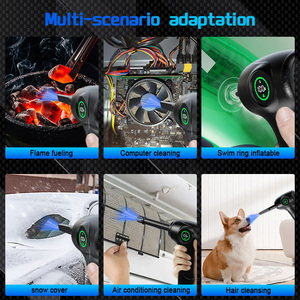 เครื่องเป่าลมไฟฟ้าแบบไร้สายชาร์จได้พร้อมกับการปรับหน้าจอ LED สามระดับ - Product Image 6