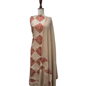 Fashion Embroidery <strong>Suit</strong> Women Machine <strong>Stitched</strong> 3 Piece Traditional Outfit Custom Fabric Design OEM ODM Wholesale Factory Supply - Product Image 1