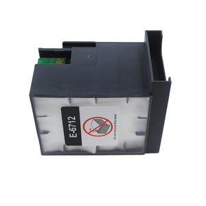 Boîte de maintenance du réservoir de déchets T6712 6712 Compatible Neuf avec puce pour imprimante <span class=keywords><strong>Epson</strong></span> <span class=keywords><strong>WF</strong></span> 6090 <span class=keywords><strong>WF</strong></span>-6590 8010 8090 <span class=keywords><strong>8510</strong></span> 8590 Pièces détachées - Product Image 3