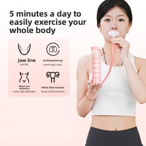 Équipement d'entraînement du tronc multifonctionnel réglable 20g 60g 100g en ABS, haltère respiratoire pour soulager le stress - Product Image 3