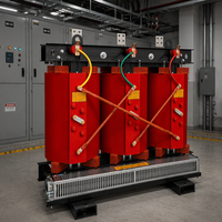 Transformateur de puissance sec à trois enroulements SCB11-10 0,4 kV, entrée 10 kV, sortie 400 V, 50 Hz 60 Hz