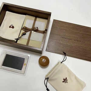 Chất Lượng Cao Biểu Tượng Tùy Chỉnh In Quà Tặng Bằng Gỗ Hộp Sang Trọng Mộc Mạc Rắn Gỗ Óc Chó Hộp Bằng Gỗ Trượt Nắp Khắc Thiết Kế - Product Image 2