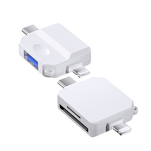 Lecteur de cartes 5-en-1, adaptateur USB 3.0 haute vitesse pour cartes <span class=keywords><strong>SD</strong></span>/TF, lecteur de cartes rapide pour ordinateur et mobile, adaptateur SDU - Product Image 2