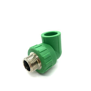 PPR Ống ổ cắm Nữ adapter BSP Brass chủ đề ống nước PPR nữ khuỷu tay phụ kiện đường ống để bán - Product Image 5