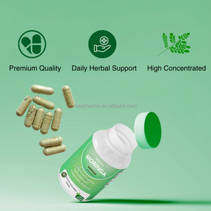 OEM organik yeşil Superfoods <span class=keywords><strong>Moringa</strong></span> yaprak kapsül özü hapları yetişkinler gençler için takviyesi artırılması yağ yakma metabolizması - Product Image 3