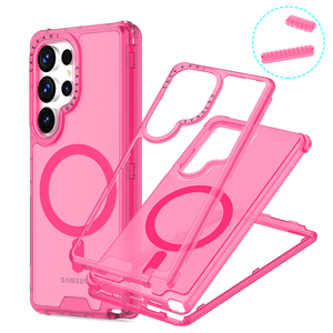 เคส IVYMAX 360 แบบแม่เหล็กเต็มตัว ดีไซน์แฟชั่น สำหรับ <span class=keywords><strong>Samsung</strong></span> S21 <span class=keywords><strong>S22</strong></span> S23 S24 <span class=keywords><strong>Plus</strong></span> S25 Ultra ป้องกันการตกกระแทก 3 in 1 - Product Image 1