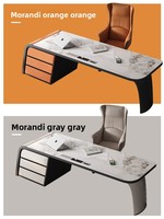 Bureau de direction en bois minimaliste italien Qian Yang - Design moderne, simple et luxueux pour le bureau à domicile et l'étude
