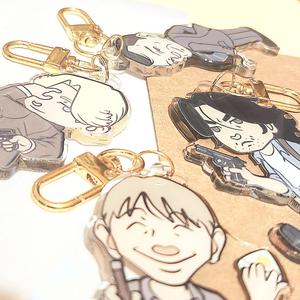 OEM Odm อะคริลิคสแตนดี้ โยฮัน ลีเบิร์ต ดร.เทนมา ตัวละครมอนสเตอร์ พวงกุญแจอะคริลิคแฮนด์เมด - Product Image 1