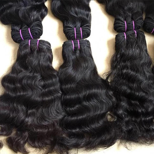 Cheveux Ondulés En Vrac Non Transformés <span class=keywords><strong>Temple</strong></span> Double Dessiné Vierge Vendeur De Cheveux Humains Naturalk En Gros Cheveux Bruts Tissage Extensions Indien Cru - Product Image 4