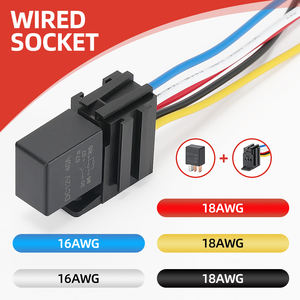 JD1213-5PIN SPDT 40Aリレー24V5ピン自動12Vリレー、難燃性プラスチックハウジングと真ちゅう製スプライスピース付き - Product Image 5