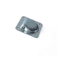 Anneaux d'ancrage en D encastrés galvanisés en fer, anneaux d'ancrage pour bateaux, camions, remorques, pièces de carrosserie de camping-car, ensemble d'anneaux de corde encastrés
