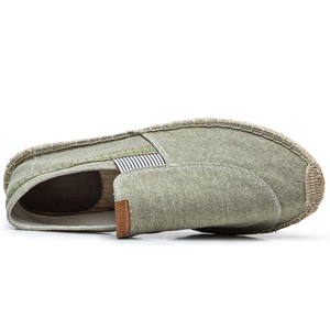 Wholesale OEM Fashion Casual Canvas Shoes Sneakers Slip on Hemp <strong>Espadrilles</strong> <strong>for</strong> <strong>Men</strong> - Product Image 2