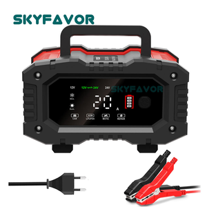 <span class=keywords><strong>Chargeur</strong></span> de batterie de voiture automatique 12V 24V pour batteries au plomb avec affichage pour véhicules électriques et batteries de moto - Meilleure vente - Product Image 1