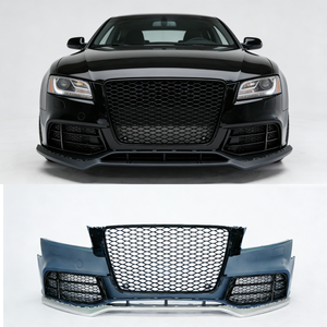 Nuevo Kit de Parachoques Delantero Estilo RS5 con Labio Delantero y Rejilla para Audi A5 S5 B8 2009-2011 de Alta Calidad - Product Image 1