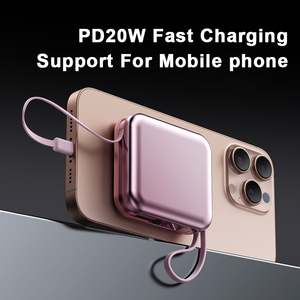 Batería Externa OEM de Carga Rápida, Cargador Portátil, Banco de Energía y Estación de Carga de 10000 mAh con Cable para Teléfono - Product Image 5