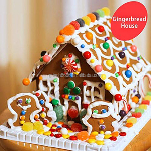 Emporte-pièces en pain d'épice 3D pour maison en pain d'épice <span class=keywords><strong>Kit</strong></span> <span class=keywords><strong>de</strong></span> maison en pain d'épice <span class=keywords><strong>de</strong></span> Noël pour enfants - Product Image 5