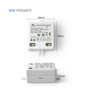 Es Ce 3w ac-dc تيار مستمر 350mA 3-12v فئة 2 وحدة تزويد الطاقة بقيادة سائق امدادات الطاقة - Product Image 2