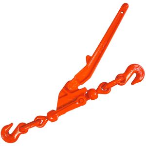 2200 एलबीएस भारी शुल्क श्रृंखला रैचेट ड्रॉप जाली कार्बन स्टील लीवर मिश्र धातु लोड बिंदर बाध्यकारी डबल हुक सादे फिनिश - Product Image 3