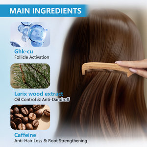 Champú con Péptidos de Cobre Ghk-cu de Marca Privada, Set de Champú y Acondicionador Anticaída <span class=keywords><strong>del</strong></span> <span class=keywords><strong>Cabello</strong></span>, Regeneración de Folículos Capilares - Product Image 6