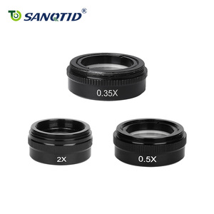 Objectif Barlow SANQTID 0,5X 0,7X avec autofocus IP55 pour microscope numérique à monture C 10A - Product Image 3