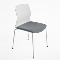 Chaise de bureau en maille sans accoudoirs de style moderne pour une salle d'attente unique pour les invités ou les visiteurs