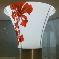 Panneau de plafond suspendu en PVC 3D imprimé ciel nuageux pour décoration d'hôtel ZHIHAI
