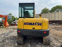 Excavatrices d'occasion KOMATSU Pc56 du Japon, 5 tonnes, bonne qualité, excavatrice RC Pc56-7, mini-excavatrice à prix avantageux, vente à Shanghai