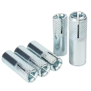 Ancre à béton en acier au carbone à filetage interne, ancre à enfoncer, finition zinc bleu-blanc, options <span class=keywords><strong>de</strong></span> taille, emballage en sac pour la construction - Product Image 5