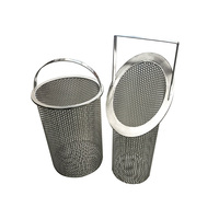 Filtre de drain de sol en treillis métallique en acier inoxydable 304, anti-blocage, haute efficacité, tube/filtre à cartouche