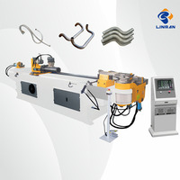 Video de la Máquina Dobladora de Tubos y Tuberías de Acero Hidráulica CNC de Alta Precisión con Servomotor Mitsubishi PLC DW38/50/65/75/114mm de Tailandia