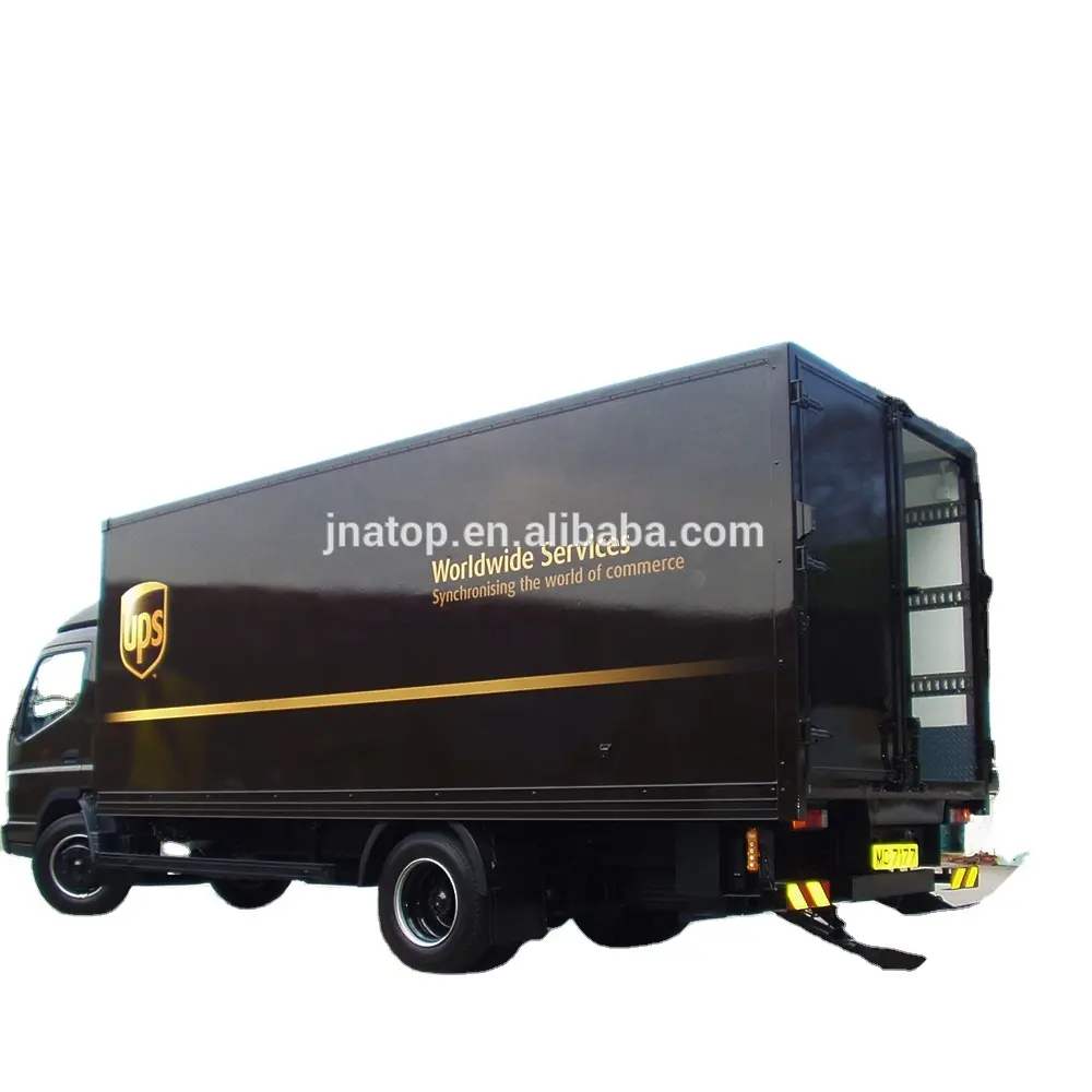 4.3m length dry cargo body 3.5T express delivery cargo van truck