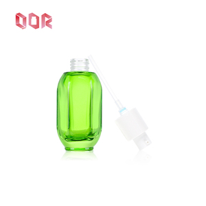 Luxury Skincare Glass Packaging Set Customized Cosmetics Container Empty 5-Piece Glass Skincare Bottle With Pressing Pump Head - Product Image 4